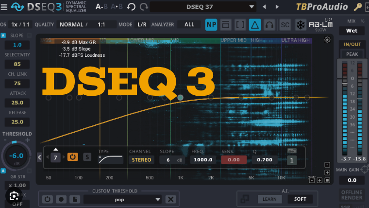 TBProAudio DSEQ 3 Dynamic EQ